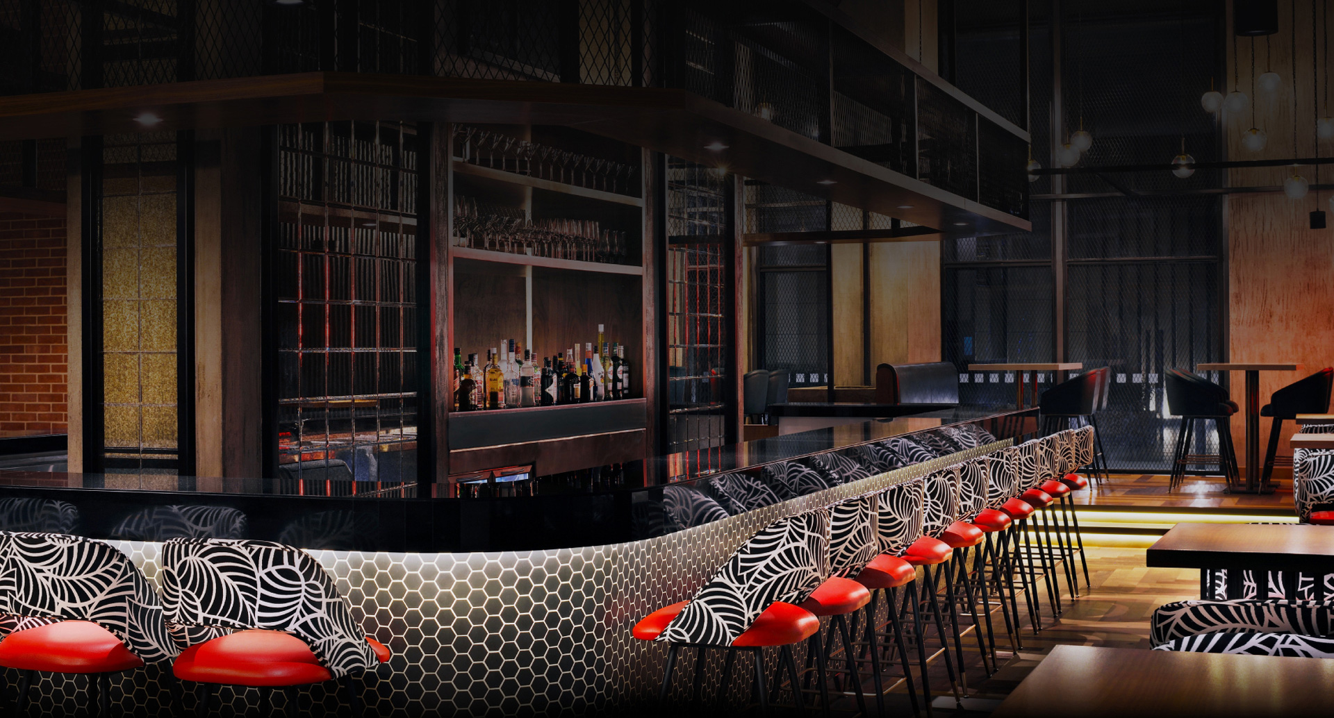 Home South Central Dubai l A modern social kitchen and bar